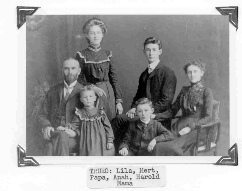 Adeline Huestis DeForest and Family abt. 1900